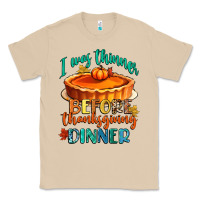 Mushroom i was thinner before thanksgiving dinner Classic Tee - CowGirlArtShop