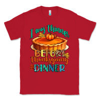 Red i was thinner before thanksgiving dinner Classic Tee - CowGirlArtShop