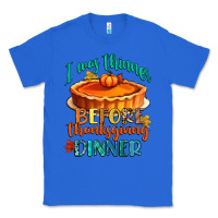 True Royal i was thinner before thanksgiving dinner Classic Tee - CowGirlArtShop