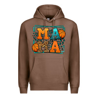 Chestnut leopard basketball mama Mother's Day Premium Hoodie - LillyAllenDesigns