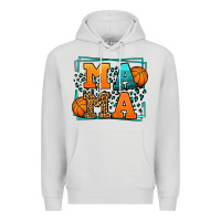 Dove Grey leopard basketball mama Mother's Day Premium Hoodie - LillyAllenDesigns
