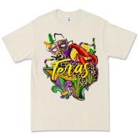 Bone texas map mardi gras Premium Tee - CowGirlArtShop