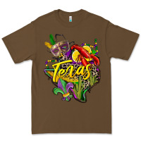 Cacao texas map mardi gras Premium Tee - CowGirlArtShop