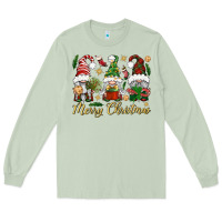 Matcha Merry Christmas Gnomes Long Sleeve Tee - BundleAndBundleShop