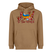 Toasted Coconut joy to the world Heavyweight Hoodie - AdoDesignShop
