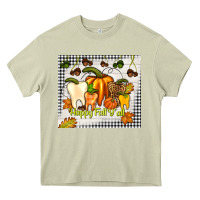 Mossy happy fall y'all teeth Heavy Core Tee - TumblerDesignByShophia