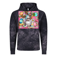 Cloud Black Easter Bunny And Egg With Leopard Pattern Tumbler Vintage Hoodie - BundleAndBundleShop
