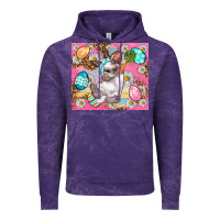 Cloud Purple Easter Bunny And Egg With Leopard Pattern Tumbler Vintage Hoodie - BundleAndBundleShop