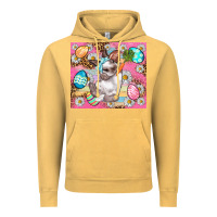 Vintage Mustard Easter Bunny And Egg With Leopard Pattern Tumbler Vintage Hoodie - BundleAndBundleShop