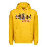 Lemon Mama bear with daisy Premium Hoodie - RanaPortraitStore