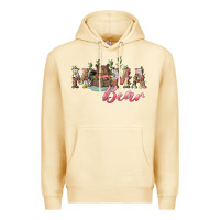 Pina Colada Mama bear with daisy Premium Hoodie - RanaPortraitStore