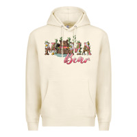 Tofu Mama bear with daisy Premium Hoodie - RanaPortraitStore