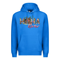True Royal Mama bear with daisy Premium Hoodie - RanaPortraitStore