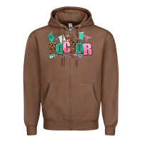 Chestnut doctor Zipper Hoodie - AdoDesignShop
