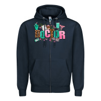 Navy doctor Zipper Hoodie - AdoDesignShop