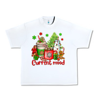 White current mood christmas Urban Heavy Tee - OliviaCreatesArt