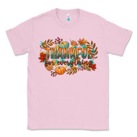Bubblegum Pink thankful for everything Classic Tee - CowGirlArtShop