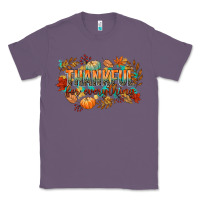 Lavender thankful for everything Classic Tee - CowGirlArtShop