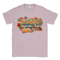 Lilac thankful for everything Classic Tee - CowGirlArtShop