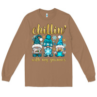 Toasted Coconut chillin' with my gnomies Long Sleeve Tee - BundleAndBundleShop