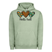 Pigment Oil Green hello fall Urban Hoodie - JahusDesignShop