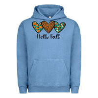 Pigment Pebble Blue hello fall Urban Hoodie - JahusDesignShop