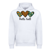 White hello fall Urban Hoodie - JahusDesignShop