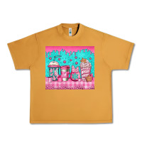 Peanut Butter pink christmas coffee Urban Heavy Tee - Jasminsmagicworld