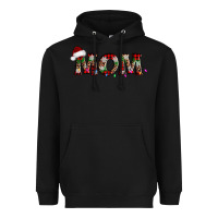 Black christmas mom Heavyweight Hoodie - AdoDesignShop