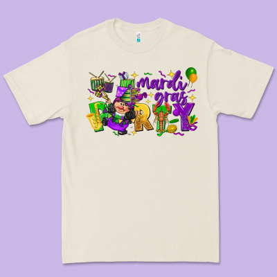 Mardi Gras Party Premium Tee Designed By Cowgirlartshop