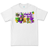 White mardi gras party Premium Tee - CowGirlArtShop