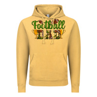 Vintage Mustard Football Dad Vintage Hoodie - BundleAndBundleShop