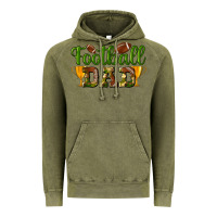 Vintage Olive Football Dad Vintage Hoodie - BundleAndBundleShop