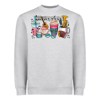 Heather Grey music teacher Heavyweight Sweatshirt - AdoDesignShop