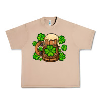 Burro St. Patrick's Beer and shamrock Urban Heavy Tee - OliviaCreatesArt