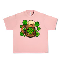 Salmon St. Patrick's Beer and shamrock Urban Heavy Tee - OliviaCreatesArt