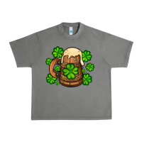 Tornado St. Patrick's Beer and shamrock Urban Heavy Tee - OliviaCreatesArt