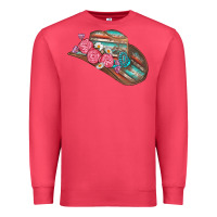 Cardinal cowboy hat Premium Sweatshirt - AdoDesignShop
