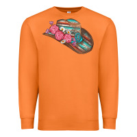 Carrot cowboy hat Premium Sweatshirt - AdoDesignShop