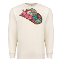 Sandshell cowboy hat Premium Sweatshirt - AdoDesignShop