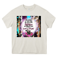 Cream i'm sorry if you find my resting bitchface intimid Heavy Core Tee - TumblerDesignByShophia