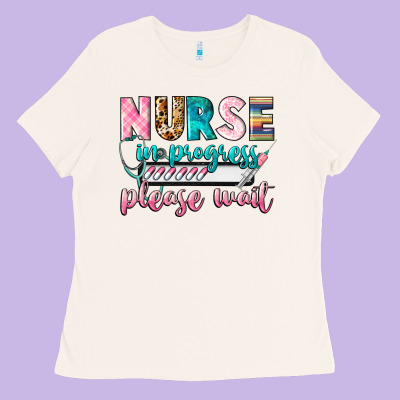 Nurse In Progres Ladies Tee Designed By Cowgirlartshop