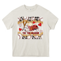 Cream tis' the season with cowhide tumbler tbs Heavy Core Tee - TumblerDesignByShophia