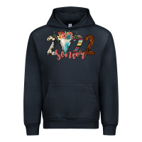 Navy 2022 senior bull skull Urban Hoodie - JahusDesignShop