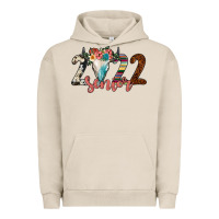Pigment French Oak 2022 senior bull skull Urban Hoodie - JahusDesignShop