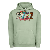 Pigment Oil Green 2022 senior bull skull Urban Hoodie - JahusDesignShop