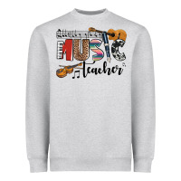 Heather Grey music teacher Heavyweight Sweatshirt - AdoDesignShop