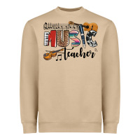 Mushroom music teacher Heavyweight Sweatshirt - AdoDesignShop