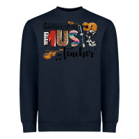 Navy music teacher Heavyweight Sweatshirt - AdoDesignShop