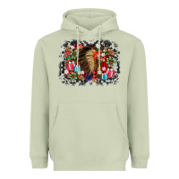 Matcha indian hat christmas Heavyweight Hoodie - AdoDesignShop